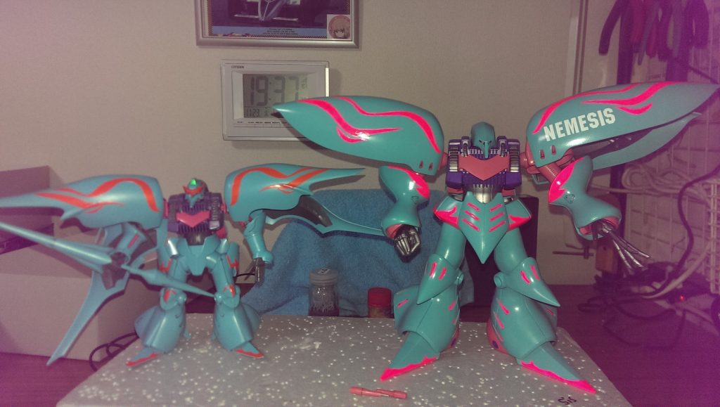 ただキュベレイをキュベレイパピヨンのカラーにしただけ！