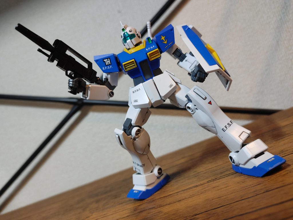 ガンダムと言えば😄やはり量産型モビルスーツの代表『ジム』量産型の美学があります(笑)