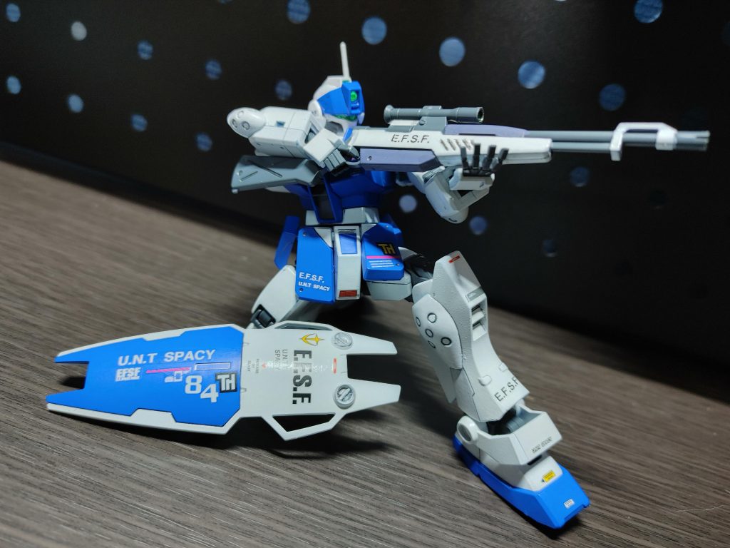 狙撃体勢も、やっぱりカッチョいいです(笑)