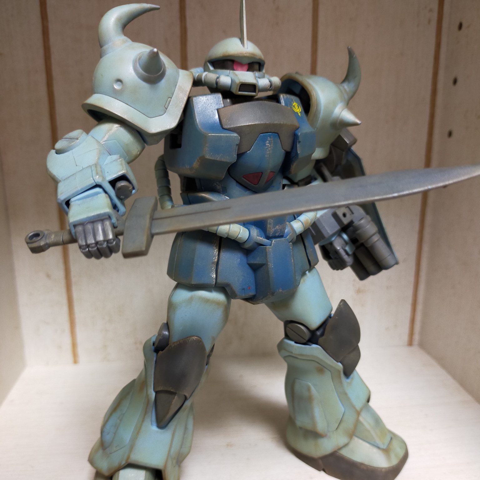 MG グフカスタム(MSイグルーver.)｜Namelessさんのガンプラ作品