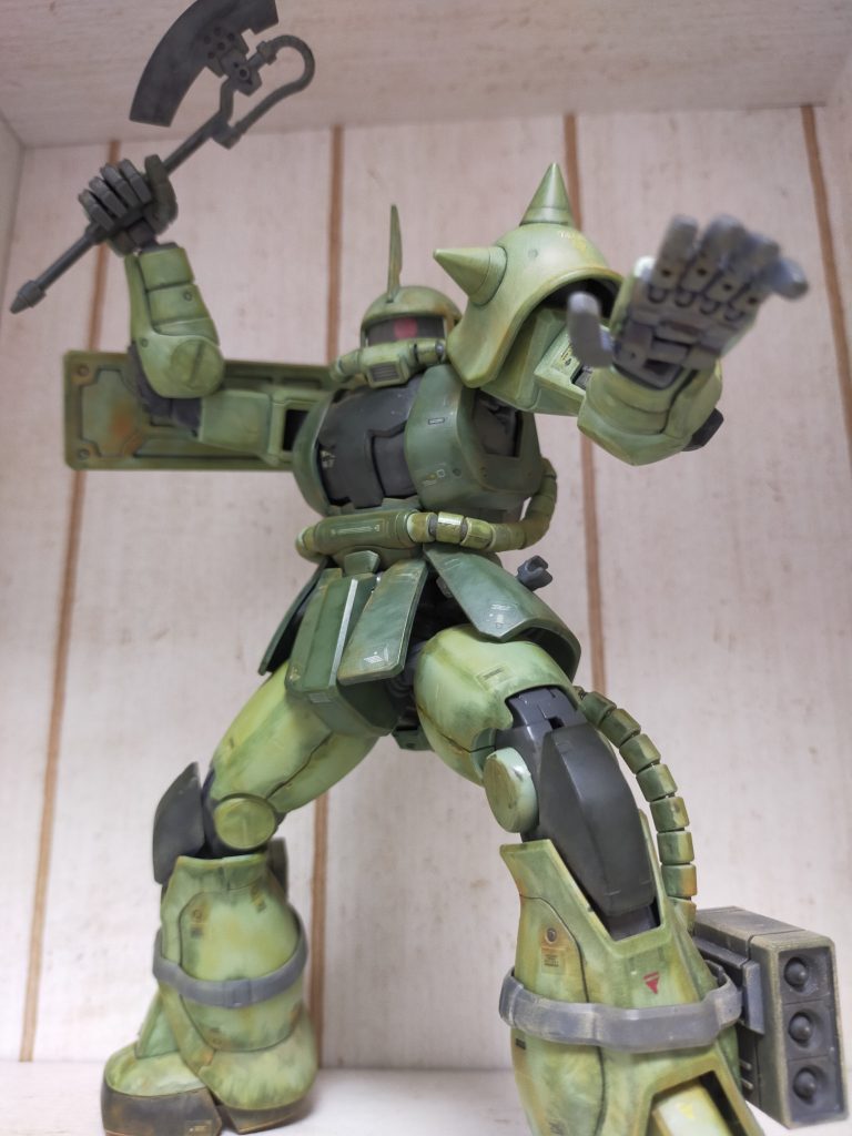 MG ザクII(MSイグルーver.)–3枚目/制作者：Nameless