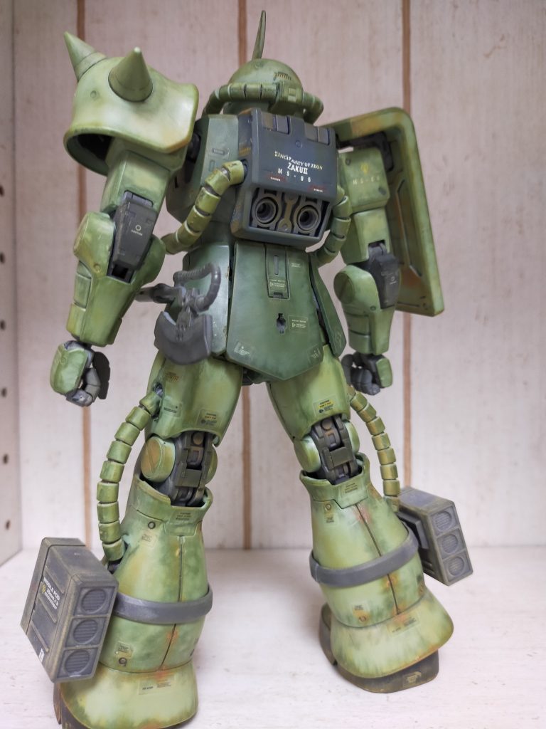 MG ザクII(MSイグルーver.)–5枚目/制作者：Nameless