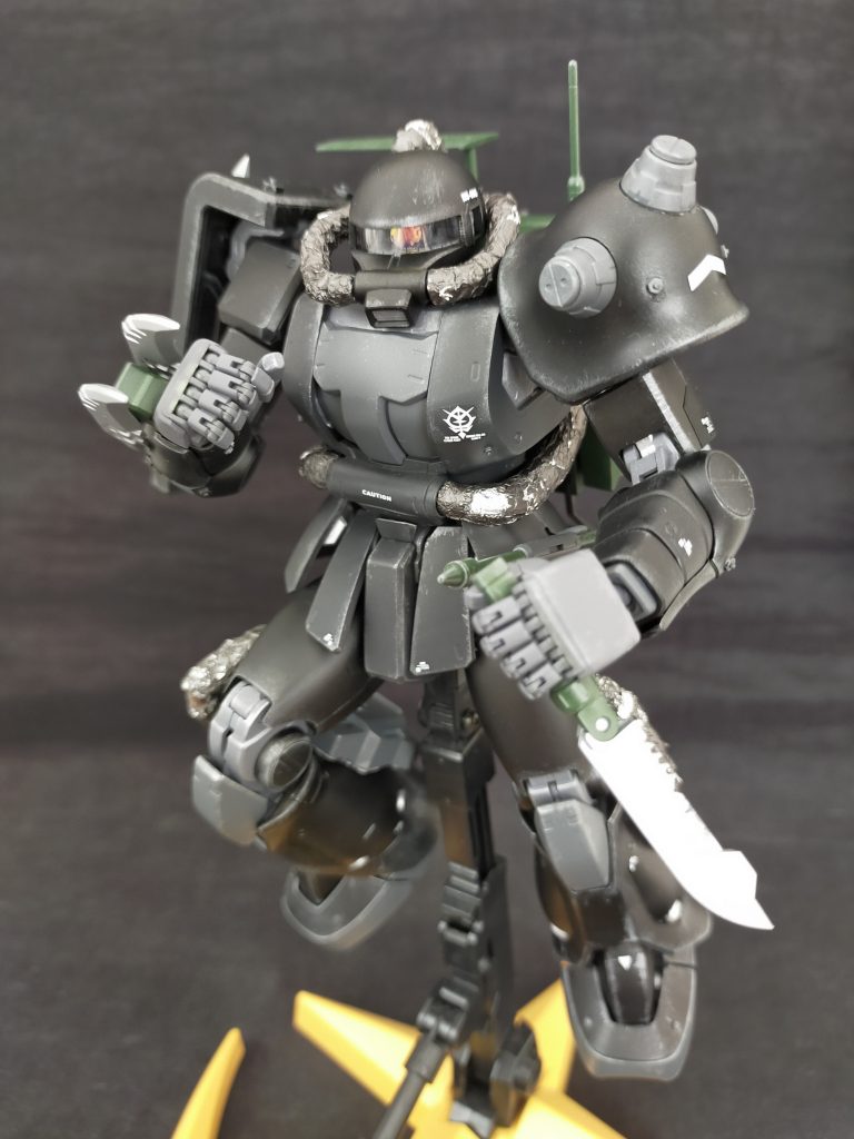 MG ザクマインレイヤー偵察型｜Namelessさんのガンプラ作品｜GUNSTA（ガンスタ）