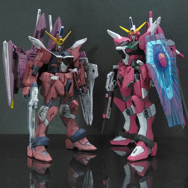 ＨＧジャスティスガンダム　インフィニットジャスティスガンダム