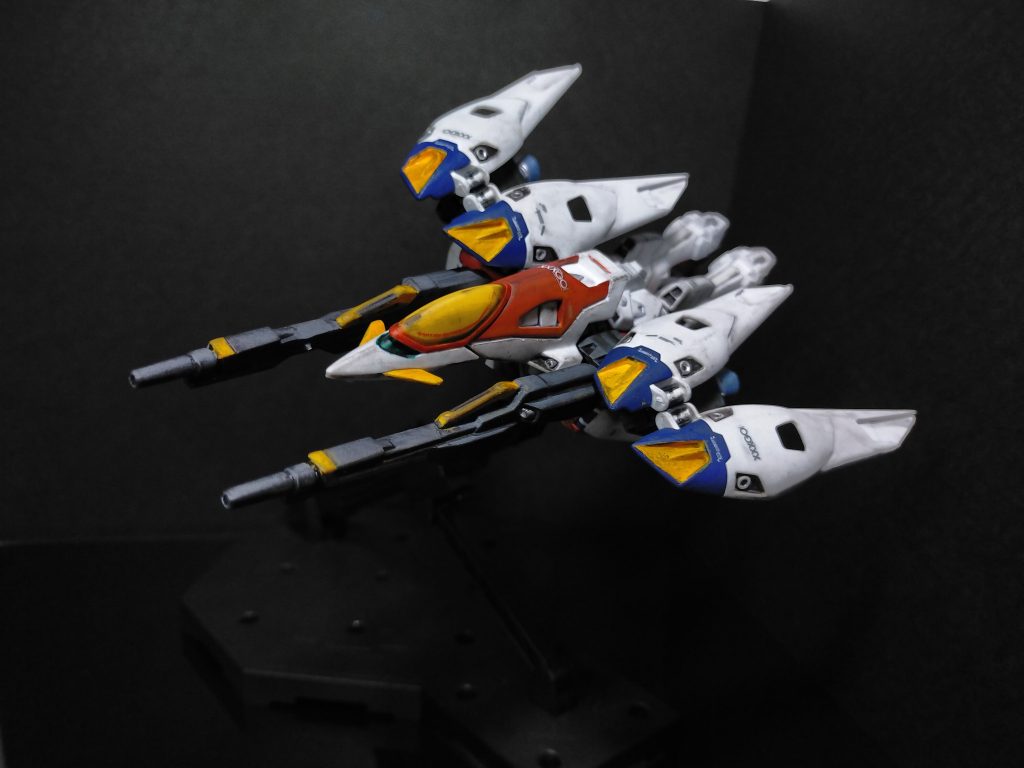 キットとしてはだいぶ以前のキット。最近のキットには無いマット感がなかなか良い感じだったのとウィングゼロの悪顔はアニメ判のHGがいい感じでした。最後までお付き合いありがとうございます。