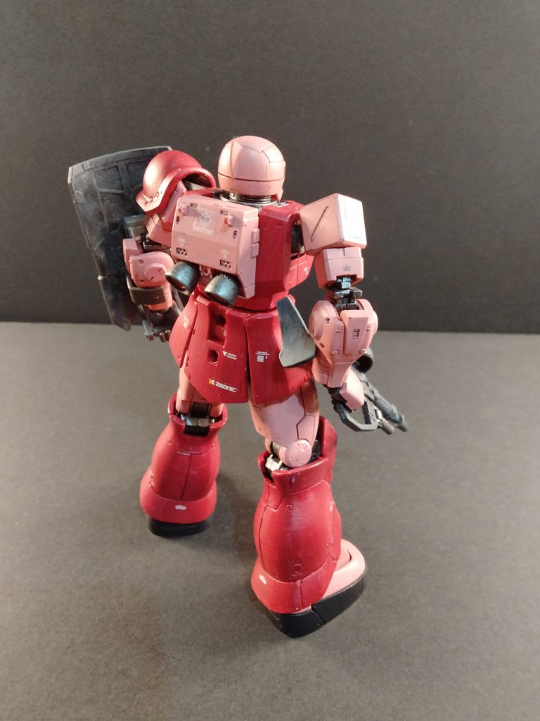 ザクⅠシャア・アズナブル機　HGGTO–2枚目/制作者：@okki