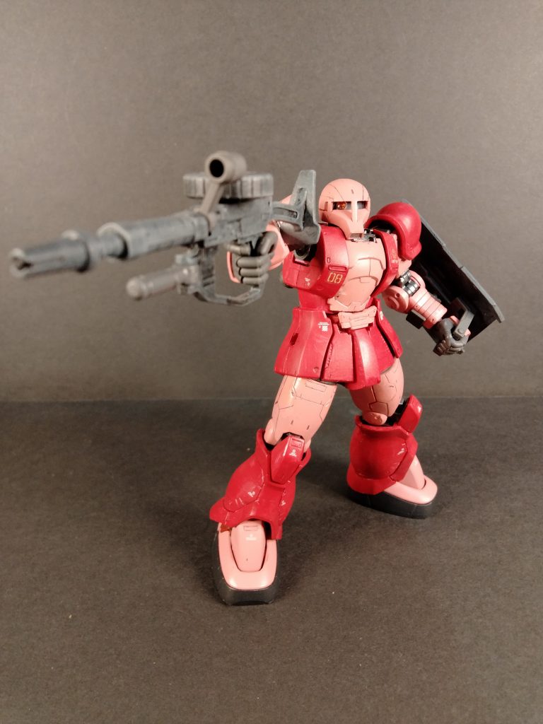 ザクⅠシャア・アズナブル機　HGGTO–4枚目/制作者：@okki