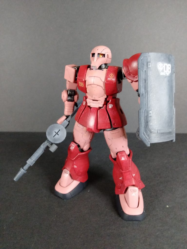 ザクⅠシャア・アズナブル機　HGGTO–3枚目/制作者：@okki