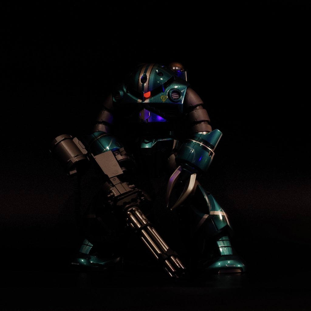 UVライトでの発色