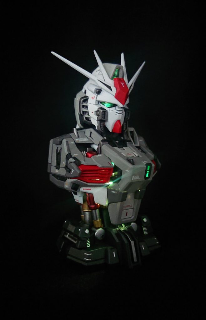 ルミナスユニットにて各所発光