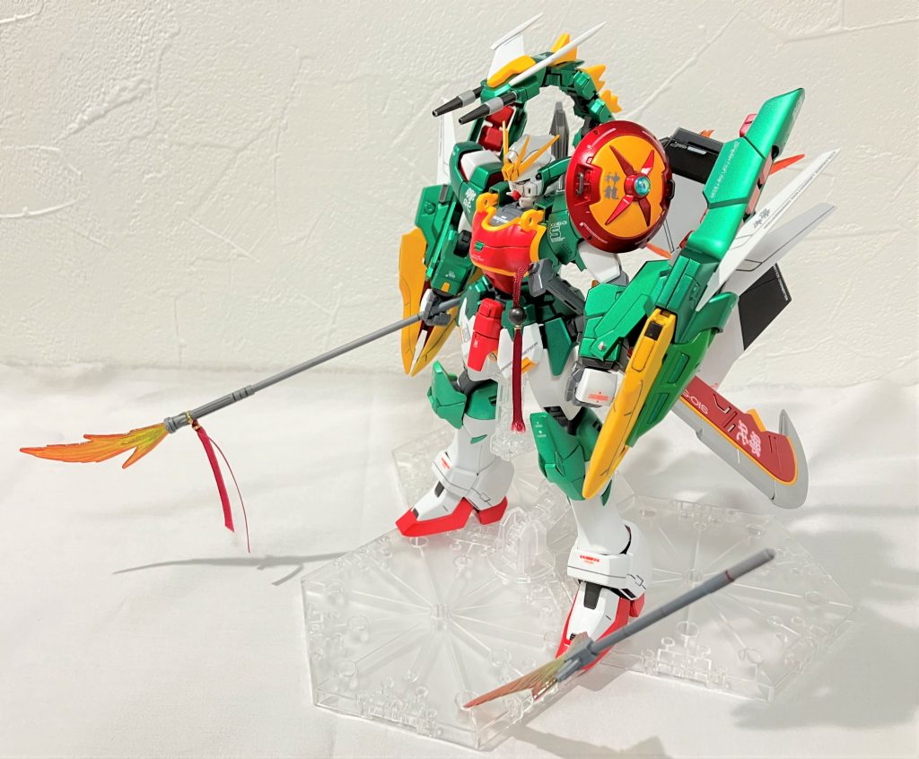 ビームグレイブ&トライデントに剣穂を追加中国系っぽく