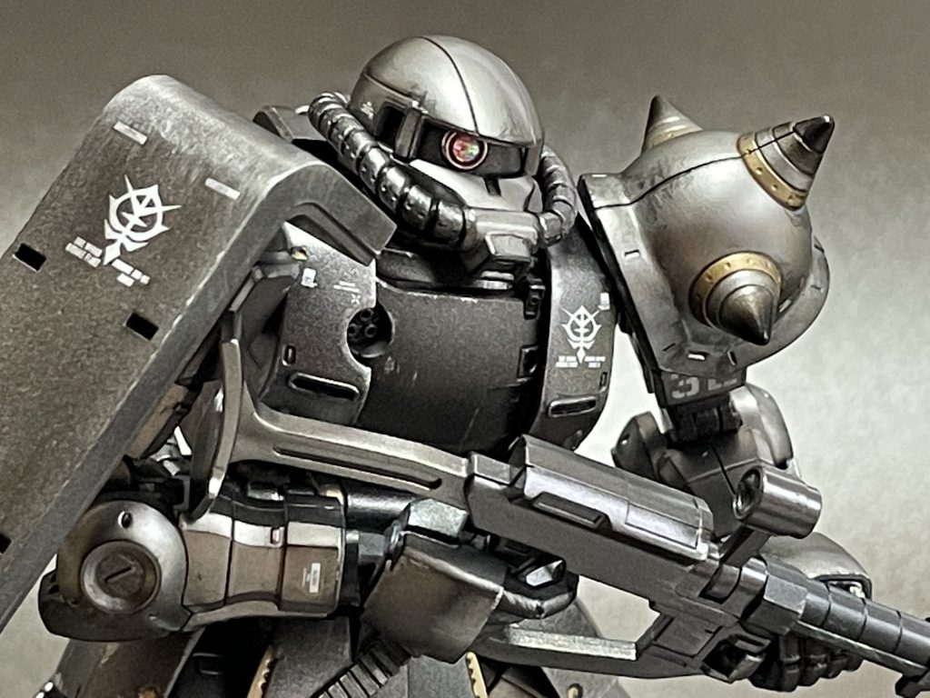 シルバーザク HGGO1/144 ザクⅡ C6–8枚目/制作者:takiyama08g