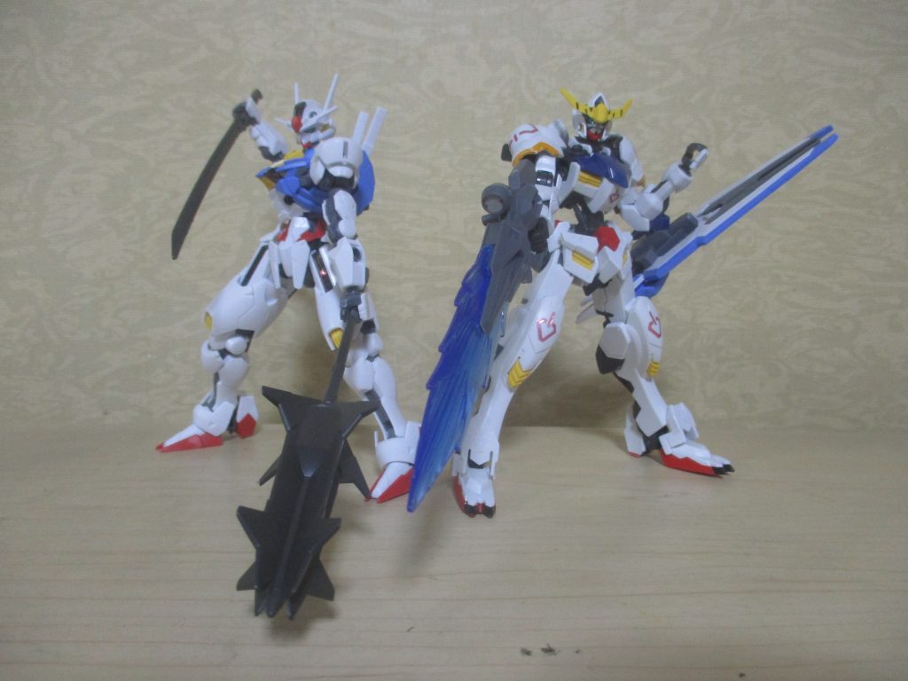 武器交換で並び立ち！！