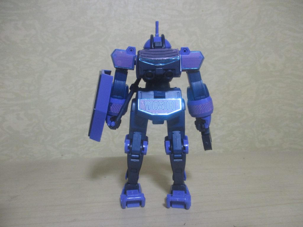 組み立てた感想。フレーム（関節構造）はエアリアルと似ているなぁと思いました。なので、よく動きます（当たり前）ｗ