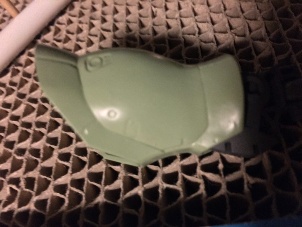 ↑これだけある筆ムラも…↓汚しで何とかごまかしてます💦