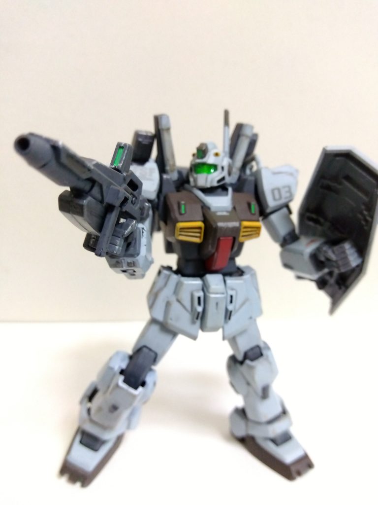 塗装はシタデルとファレホ、タミヤのスミ入れ塗料とリアルタッチマーカーでウェザリングを。エコプラは少しでも動かすとすぐ塗装が剥がれて大変でした……