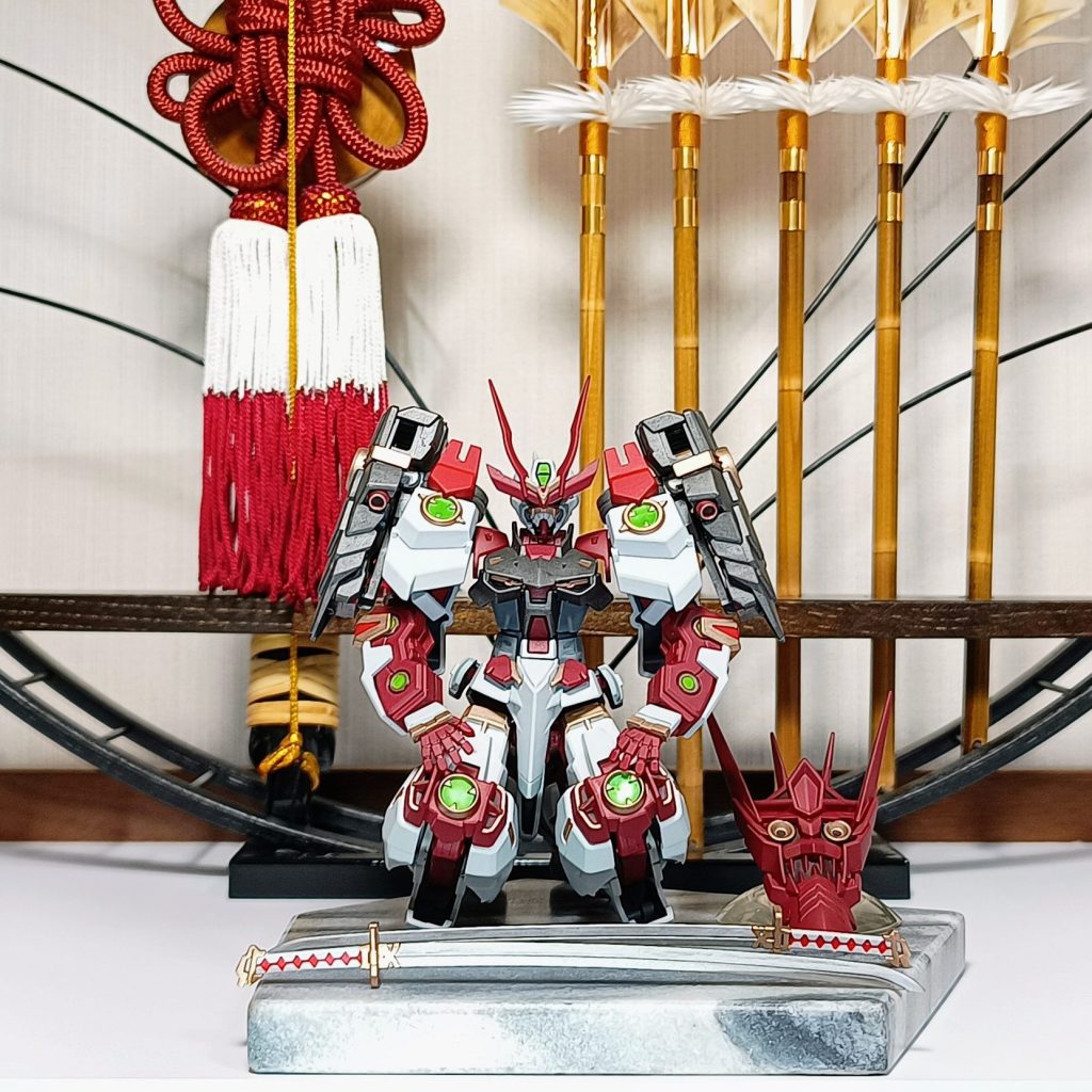 HG 戦国アストレイ頑駄無|skyflyerさんのガンプラ作品|GUNSTA HG 戦国アストレイ頑駄無|skyflyerさんのガンプラ作品|GUNSTA