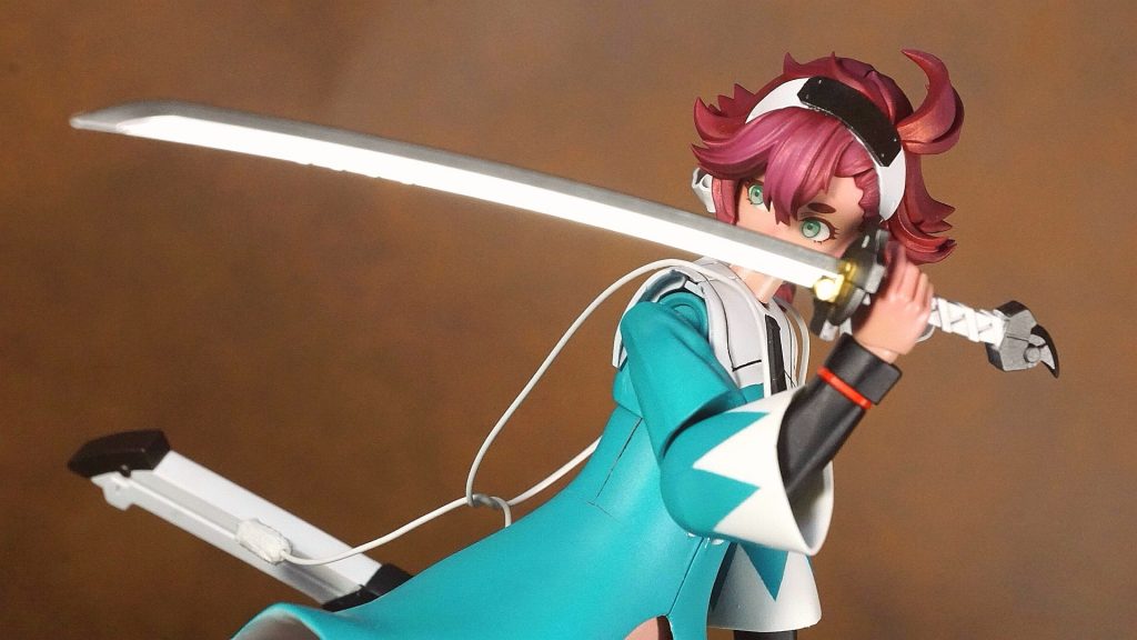 武器はガーベラストレートを仕様。新選組モチーフにはぴったりでしょう。