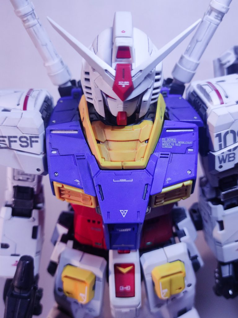 情報量が多いのでウェザリングは控えめにしました