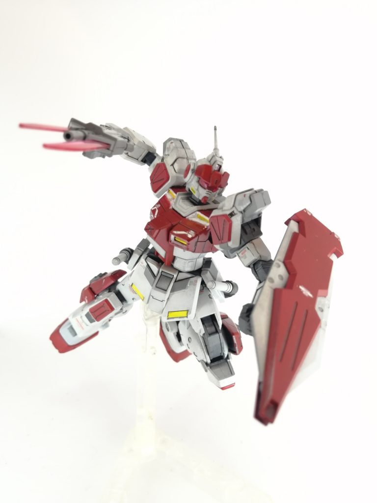 アクションポーズの撮影は少しカメラの設定を変えています。