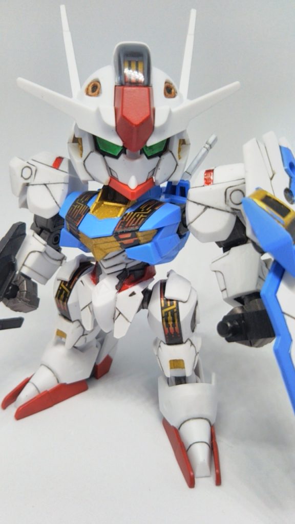 流行りに乗り遅れたくないので…SDEXガンダムエアリアル–2枚目/制作者：ひーくんのガンヲタ戦記