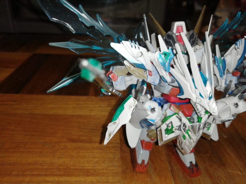 まあこの姿だと可動はほぼためです