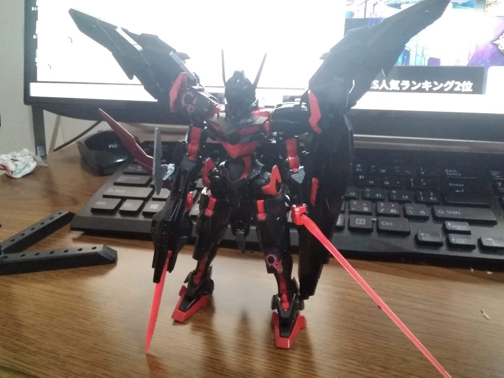 ツバサを畳んでみた。