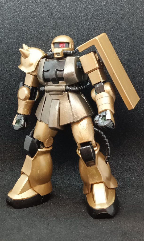 水性塗料で筆塗りしました。