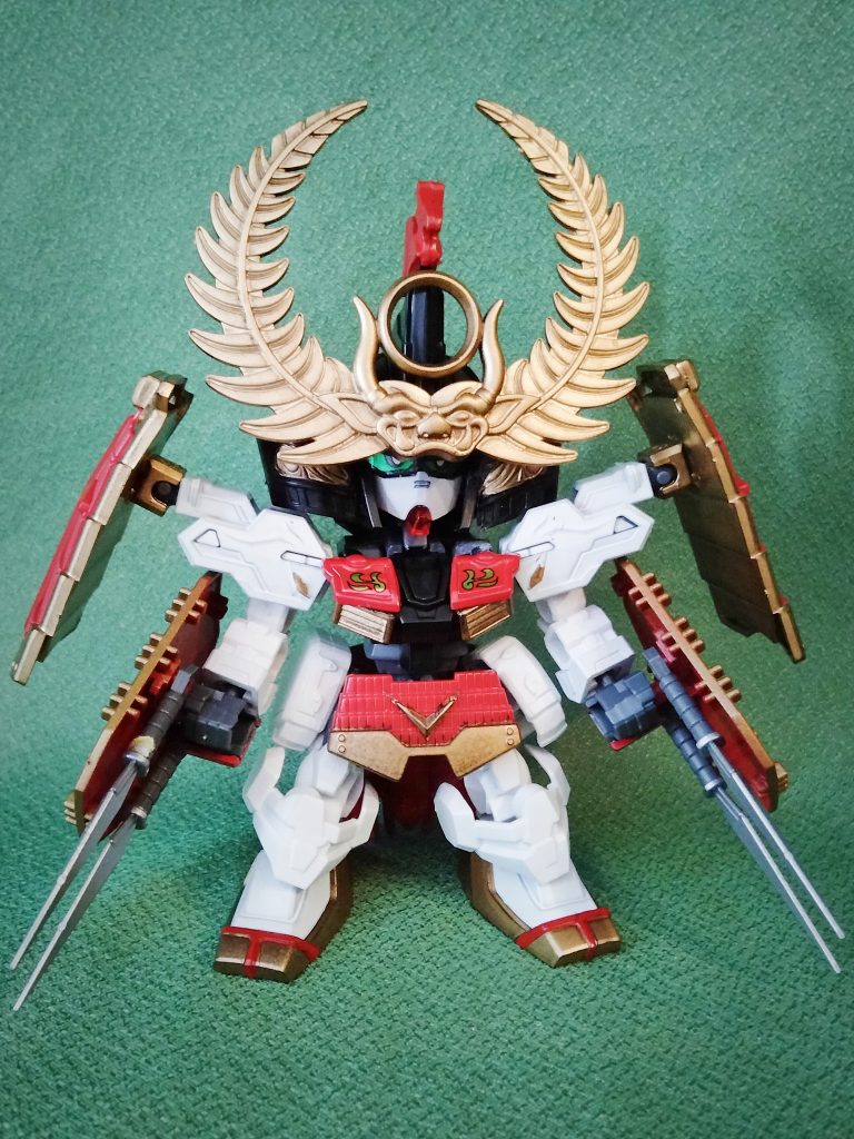 徳川家康頑駄無キットとＳＤワールドヒーローズのキットなどを使って作成。