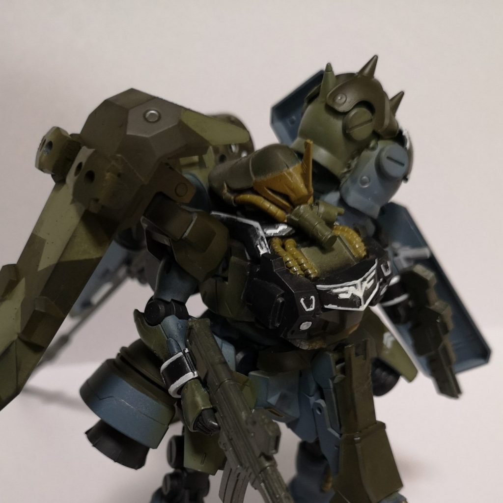 HG ギラズール突撃仕様(ディランザ改造)｜okijuさんのガンプラ作品