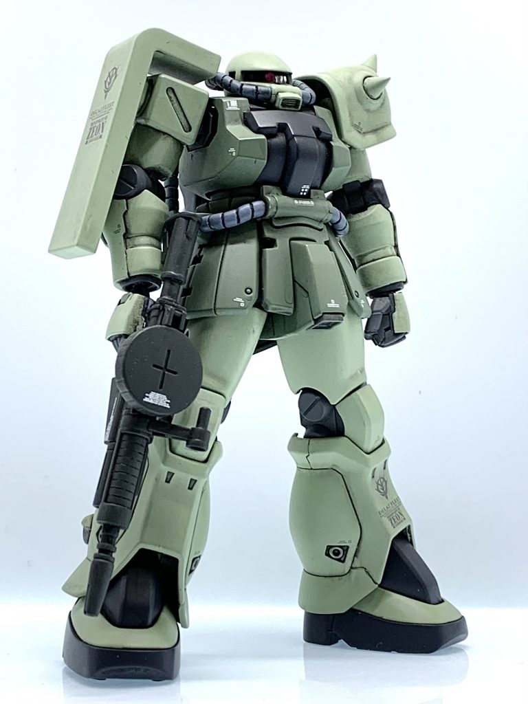 デカールはGHL誌の付録を使ってデラーズ・フリートの機体のつもりです。