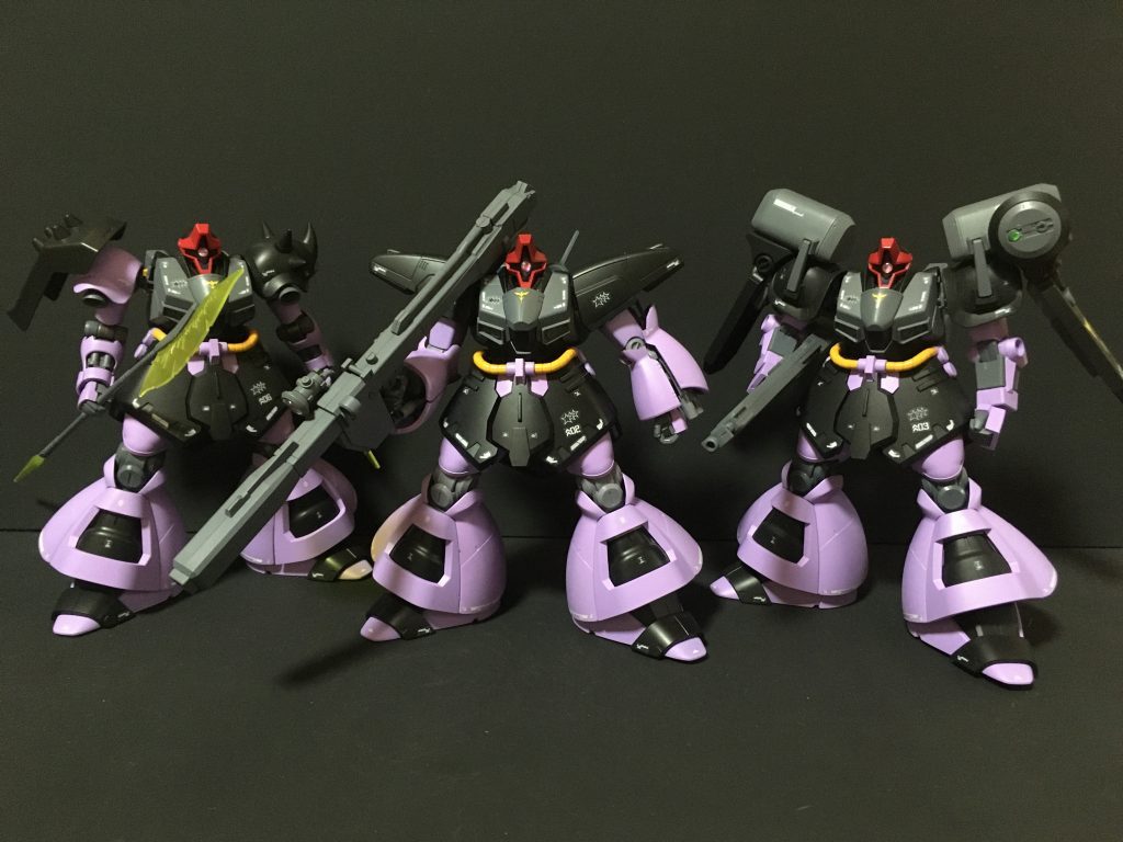 HG黒い三連星専用 ドライセン重装型｜ロメオ8さんのガンプラ