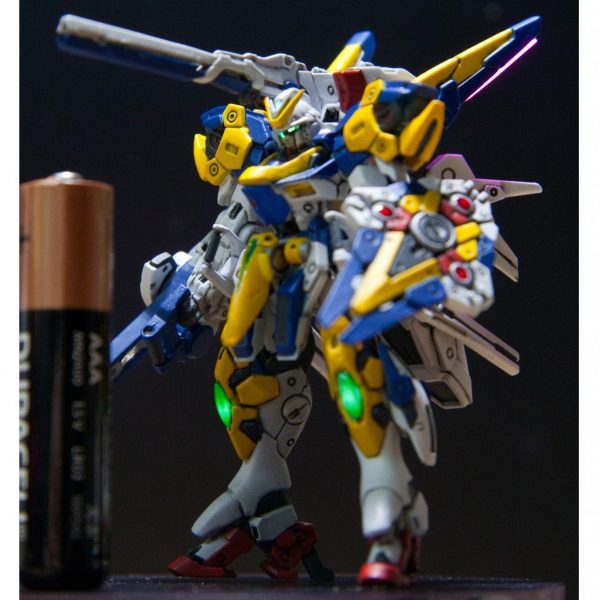 Gundam Artifact 2 – V2 Assault Buster Gundam -LED電飾、電気改造