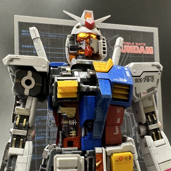 MG RX-78-2 ガンダムVer.3.0 メカニックモデル風