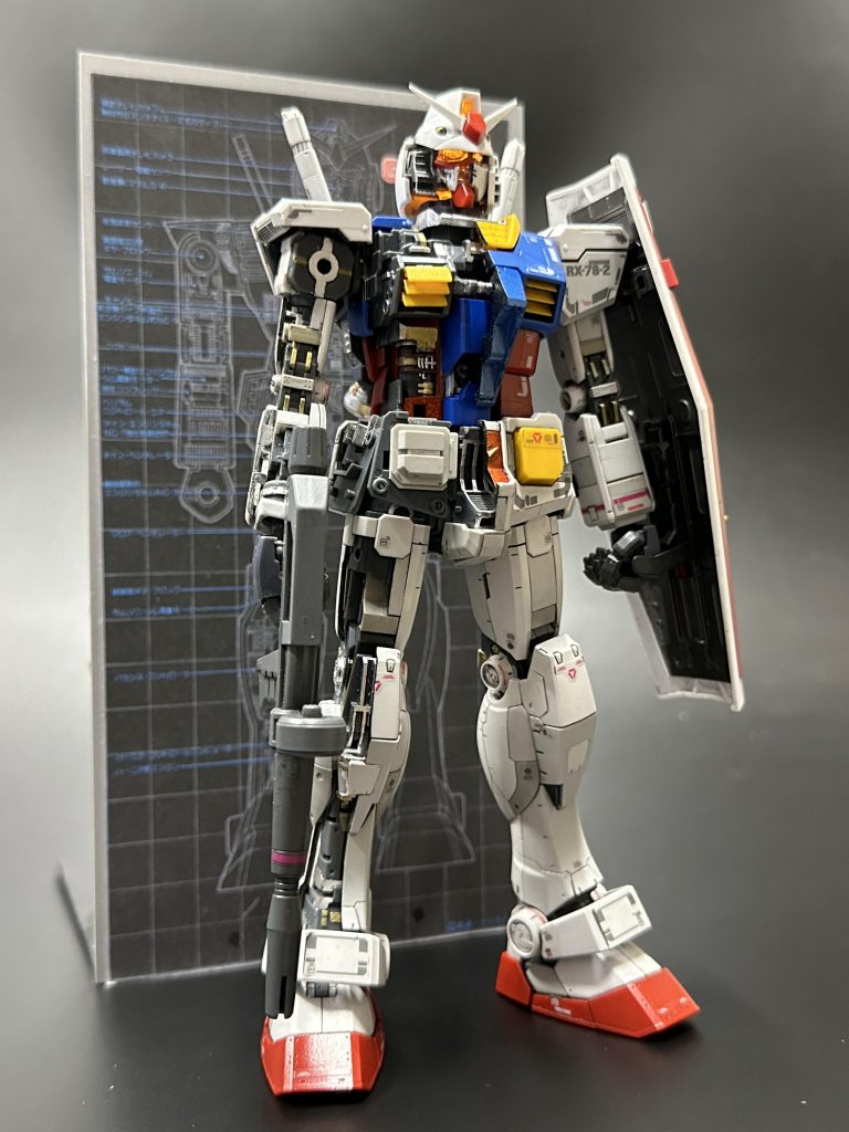 MG RX-78-2 ガンダムVer.3.0 メカニックモデル風–3枚目/制作者：ひろ吉