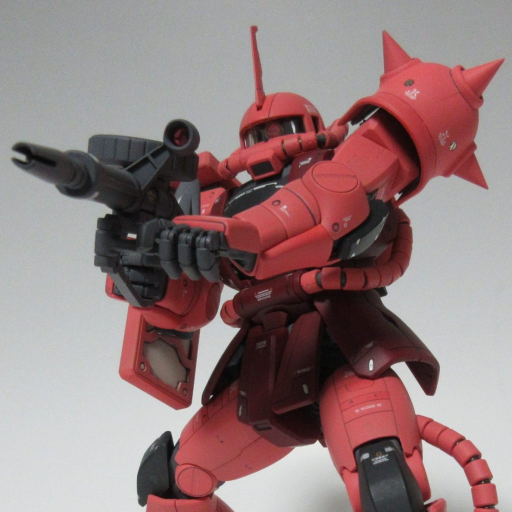 シャア専用ザク 赤い彗星ver PG シャア専用ザクII 1/60スケール