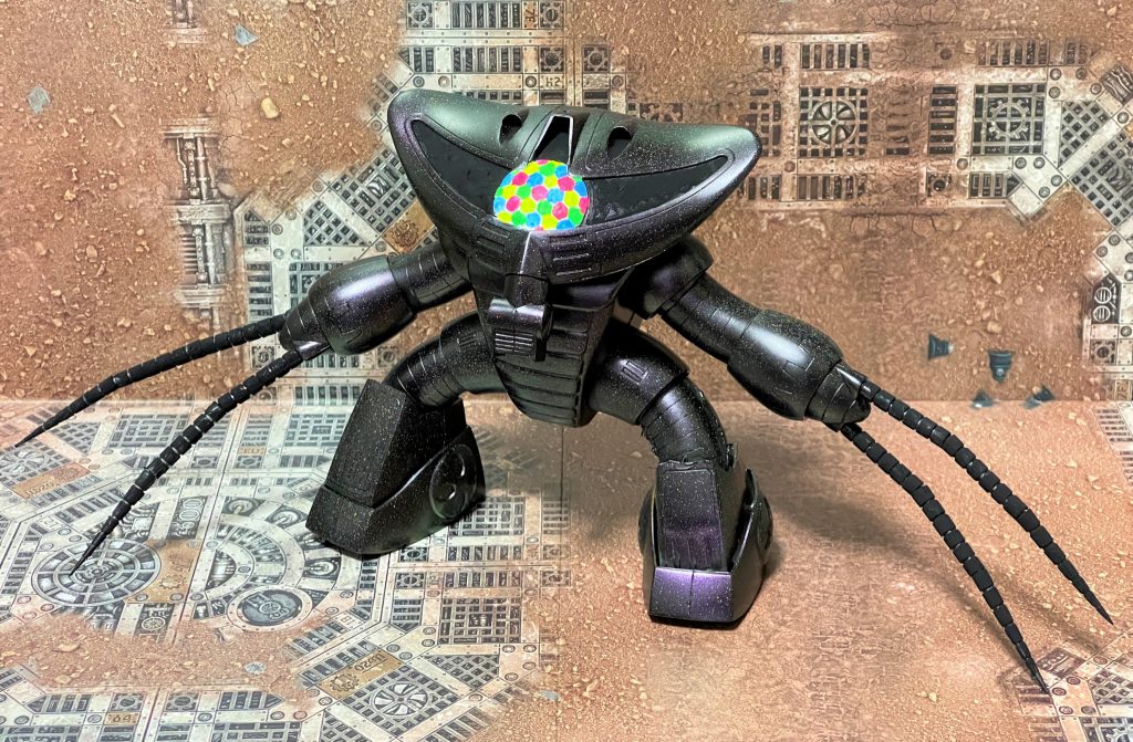 一年戦争後、ジオン軍のMSの多くが連邦軍に接収された。このアッグガイもその一つであった。