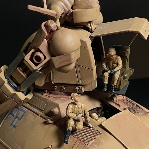 ジオング　旧キット　アメリカ陸軍試作ホバー戦車