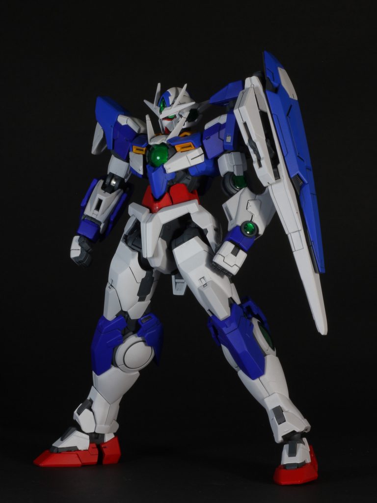 塗装レシピ濃い青:原色シアン+MSブルーZ系明るい青:↑の青+白赤:ハーマンレッド下地→ブライトレッド黄:黄褐色白:EXホワイト暗い白:白+グレー関節:グレー+青少量