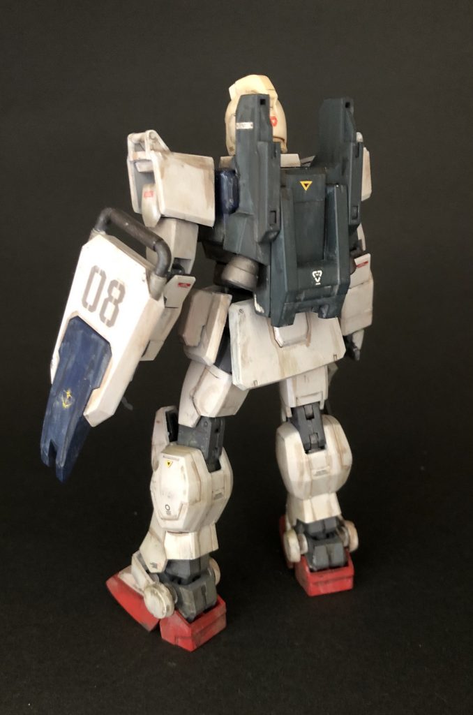 客観性のある汚し塗装って難しいですよね。筆塗り　全塗装ガンプラ　2022 その89