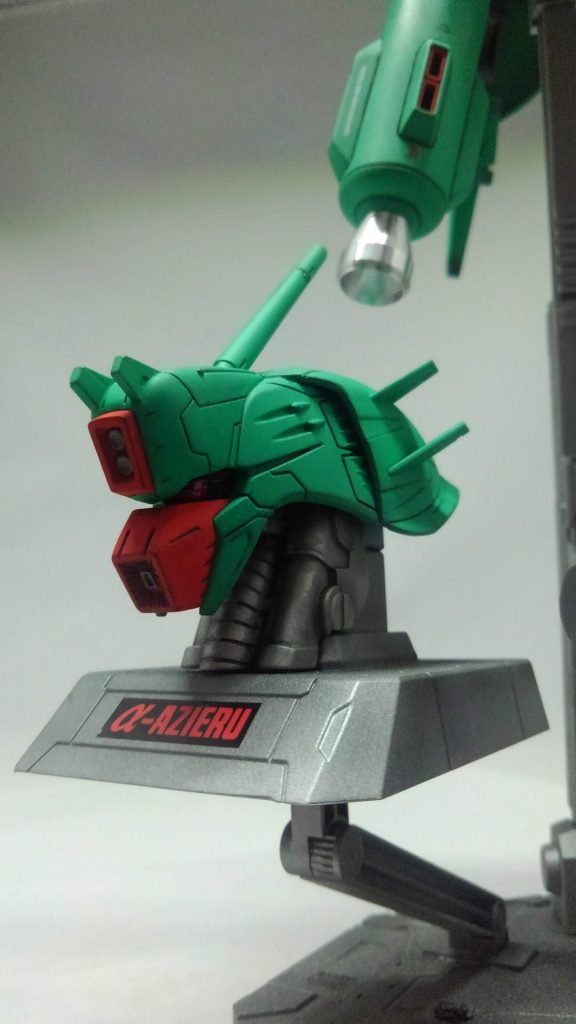 ガシャポンのアジールヘッドを使用