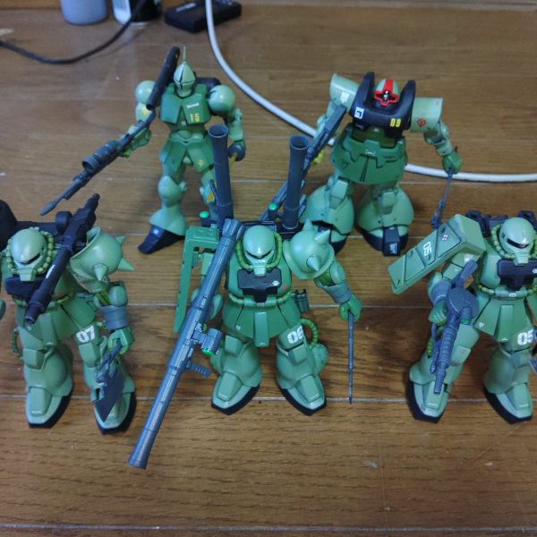 HG ガンプラ　8点セット　ジオン軍　未組立新品　ドム　ゲルググ　ギャン　ザク Amazon | BANDAI SPIRITS(バンダイ スピリッツ) HG 機動戦士