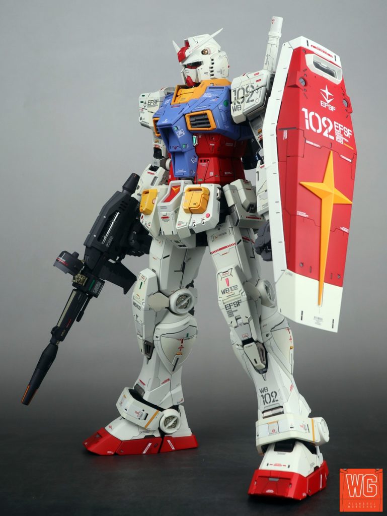 PG unleashed Rx-78 Full build–4枚目/制作者:Genowan