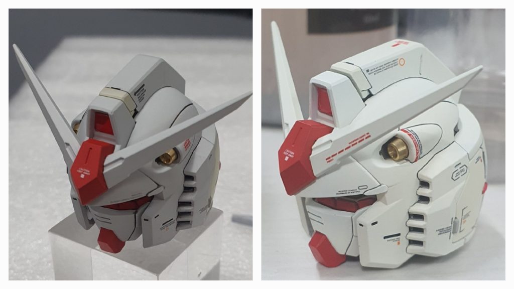 왼쪽 사진은 색이 너무 어둡다. 조색을 다시 하고 오른쪽으로 수정했다.