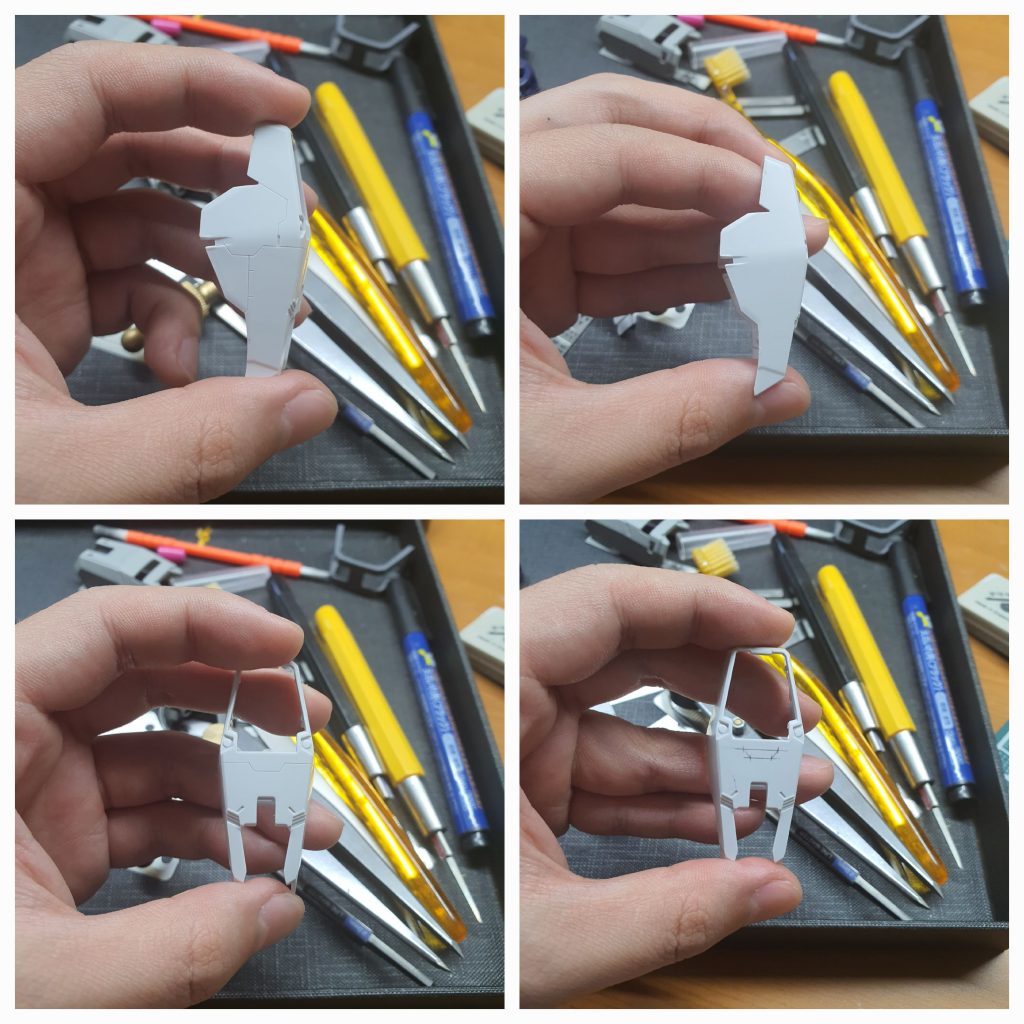 패널 라인 작업 중.