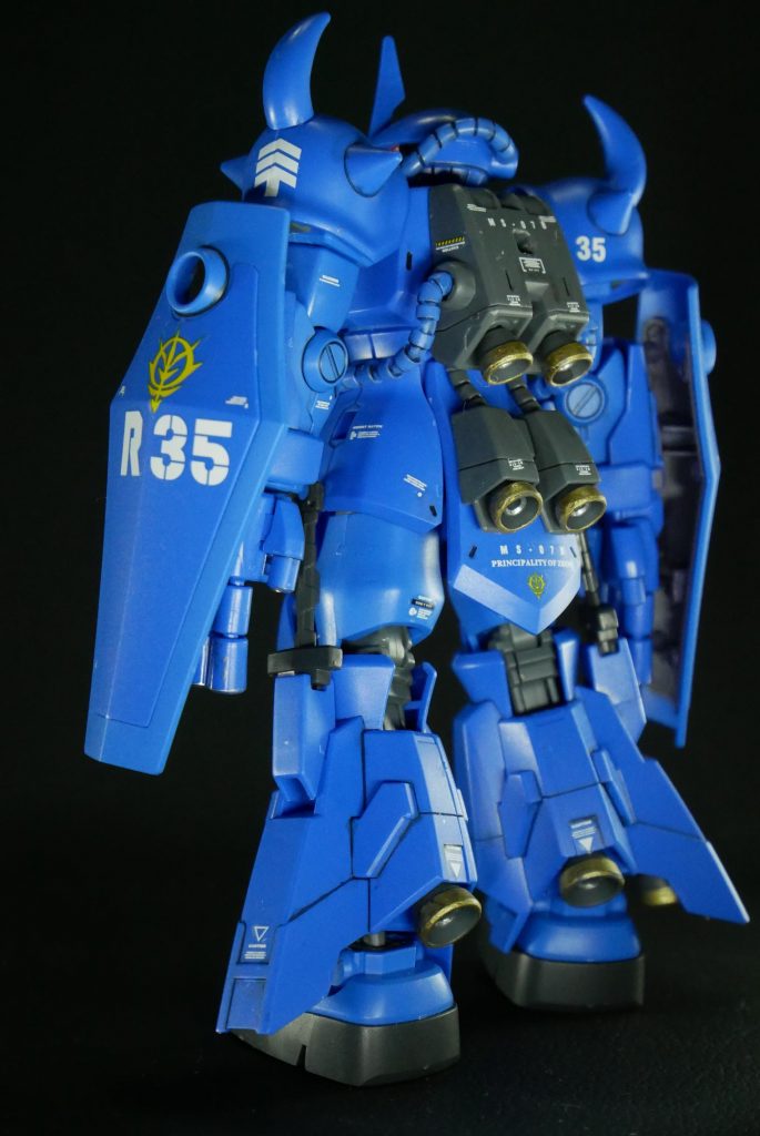 普通のグフとは違うのだよ、グフとは！！（ランバ・ラル専用　グフR35）–5枚目/制作者：suteteko76