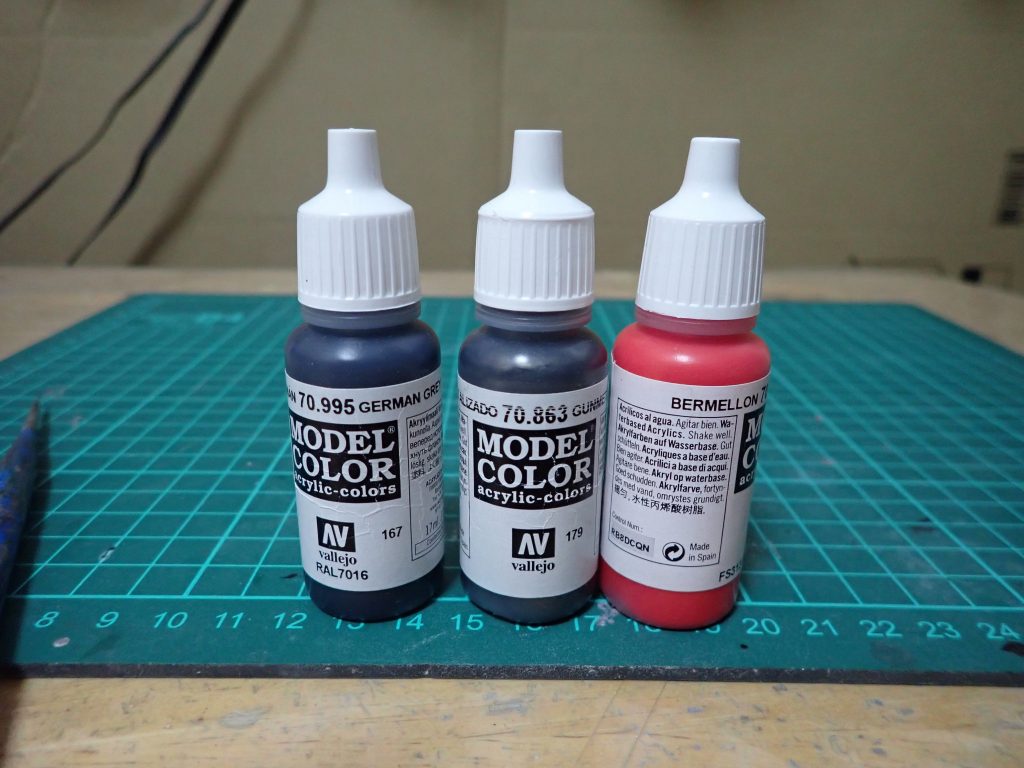 部分塗装はこちらでしました。