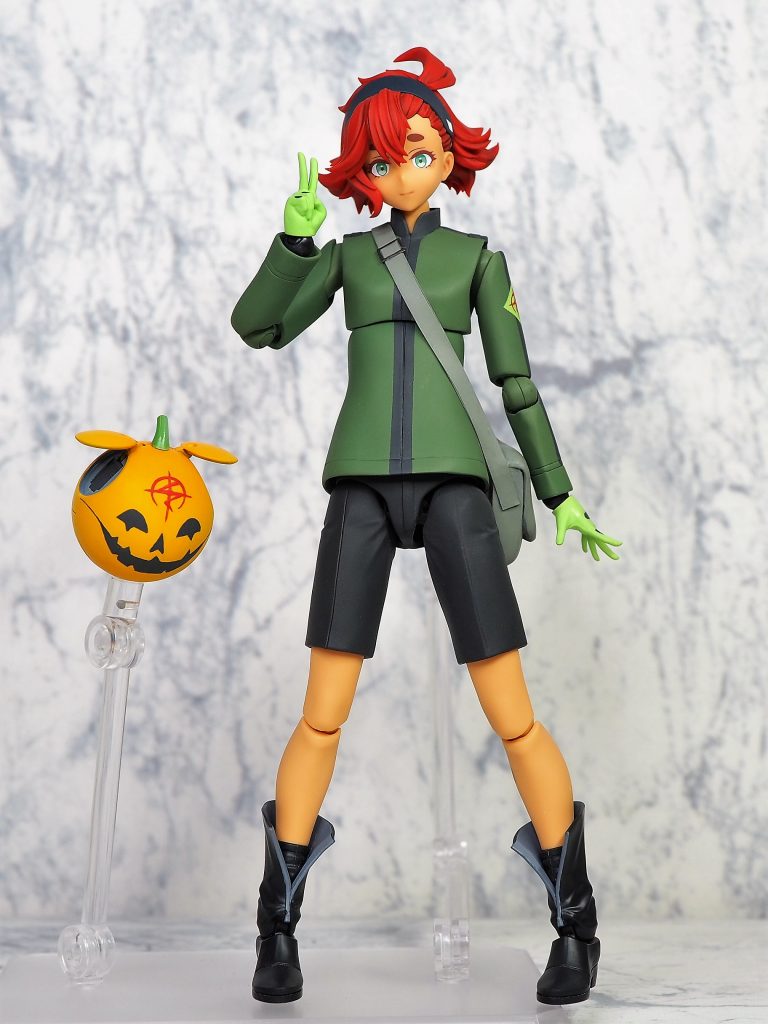 フィギュアライズスタンダードのスレッタにパテ盛り削りして作りました!
