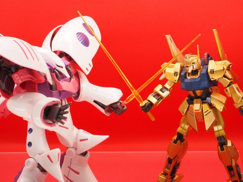 出戻りモデラーが死ぬまでにやりたい100の事の一つ笑この2体はディスプレイしても違和感のない感じになった気がしますが、ジ・Oをどうやって塗装するか頭抱え中です。。作るのは当分先になりそうです。最後までご覧いただきありがとうございました。百式の方も是非ご覧いただけたら嬉しいです。https://gumpla.jp/hg/1216727