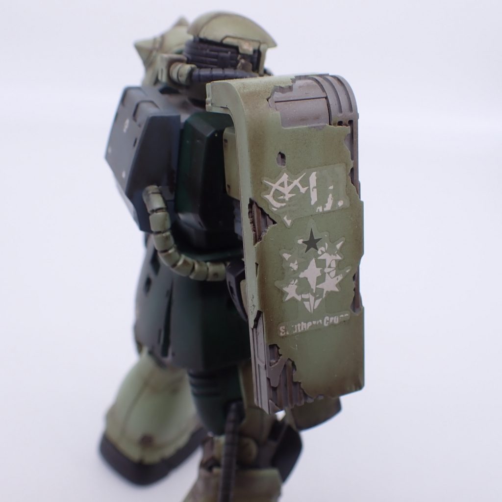 ドアン専用ザク–3枚目/制作者：アンジェロのプラモデル工房